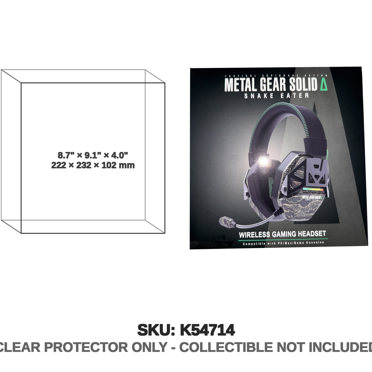 Konami Metal Gear Solid Delta Gaming Headset