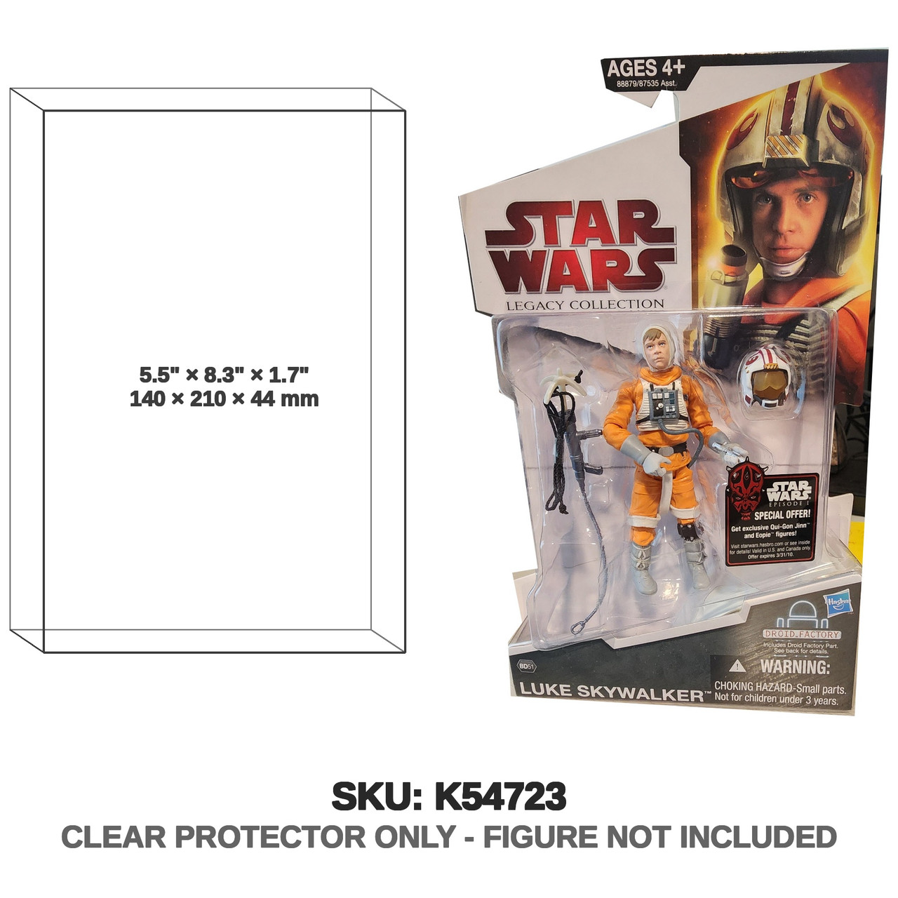 Hasbro Star Wars Legacy Collection Luke Skywalker Action Figure