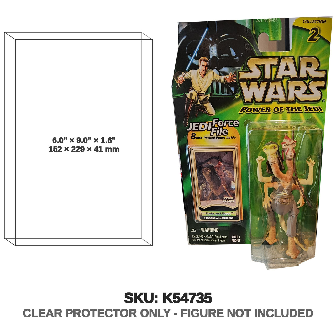 Hasbro Star Wars Power of the Jedi Fode and Beed Standard Edition