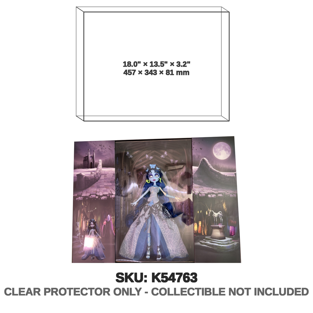 Mattel Corpse Bride Skullector Emily Doll