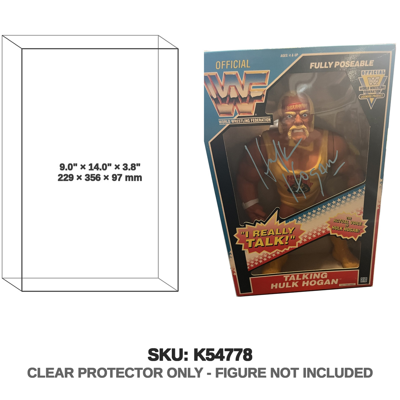 Hulk Hogan WWE Talking Figure