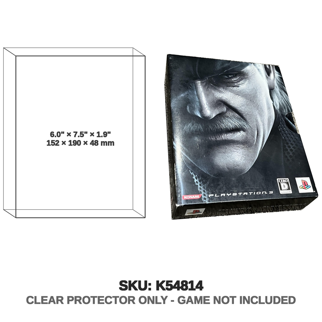 Konami Metal Gear Solid 4 PS3 Limited Edition Japanese Version