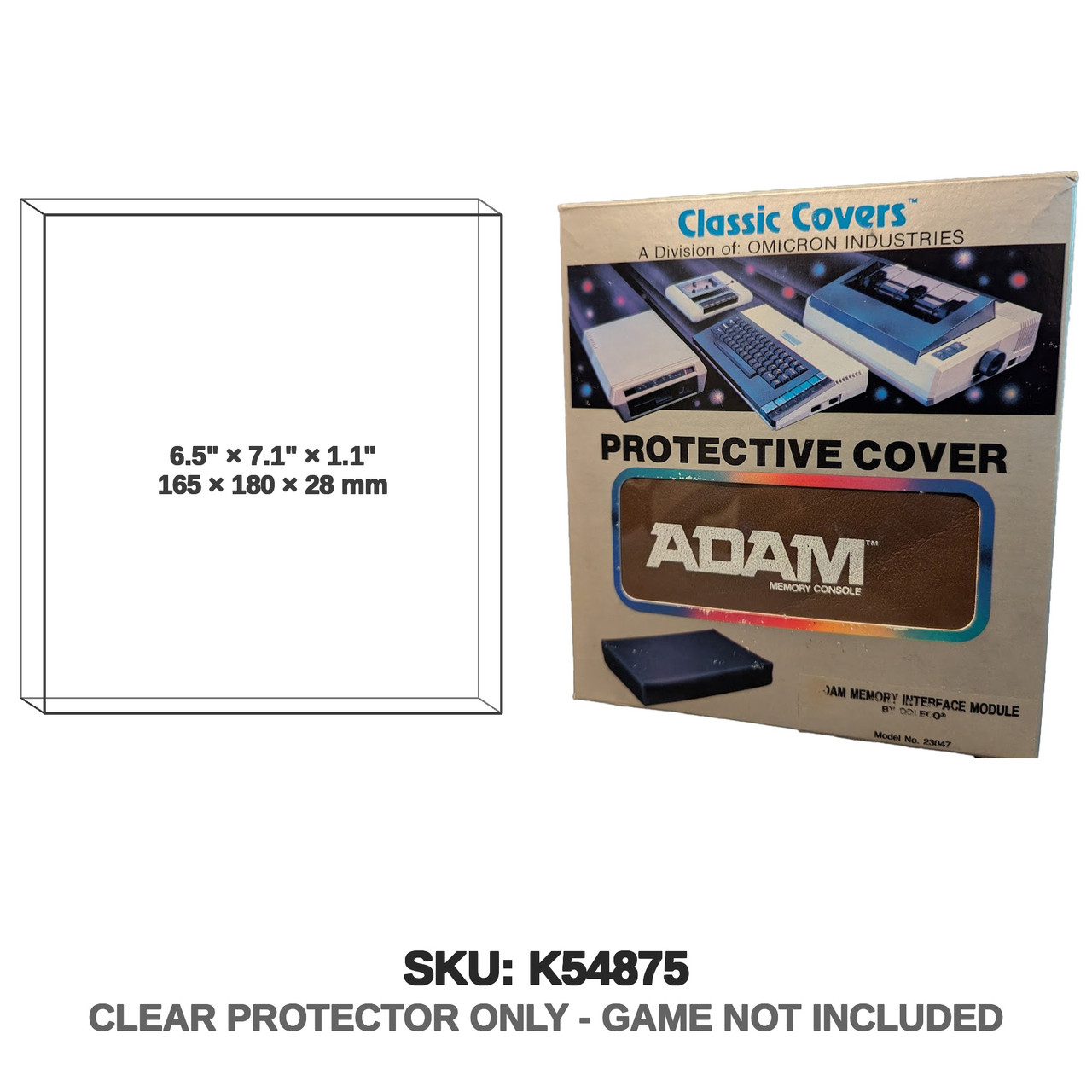 Classic Covers Protective Console Storage Box Standard Edition