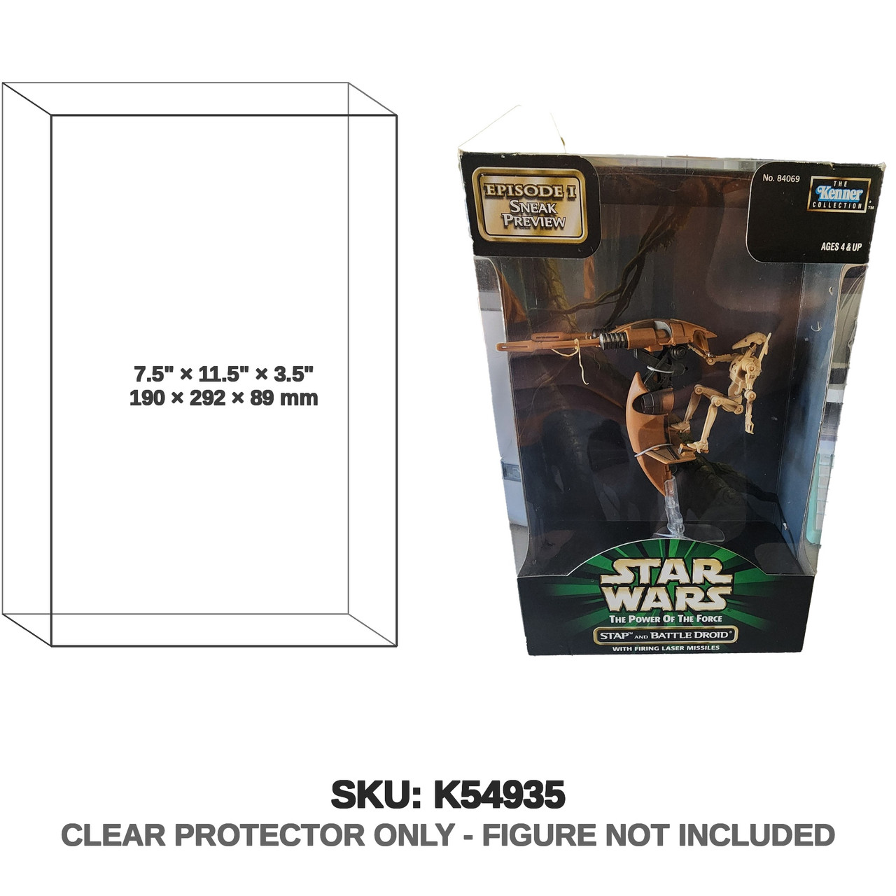 Hasbro Star Wars Power of the Force Episode I STAP and Battle Droid Sneak Preview