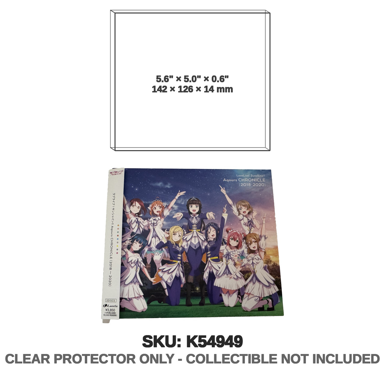 Love Live Aqours Chronicle 2018 2020 DVD