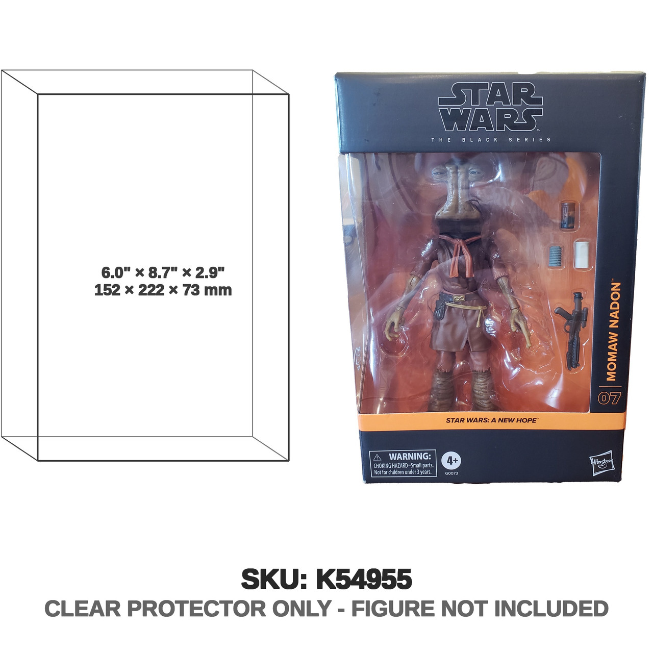 Hasbro Star Wars Black Series Momaw Nadon Standard Edition