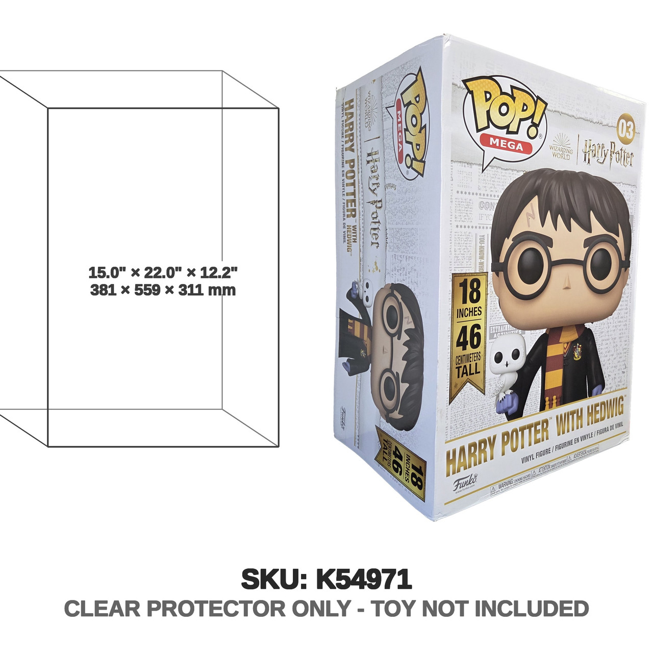 Funko Mega Harry Potter With Hedwig 03