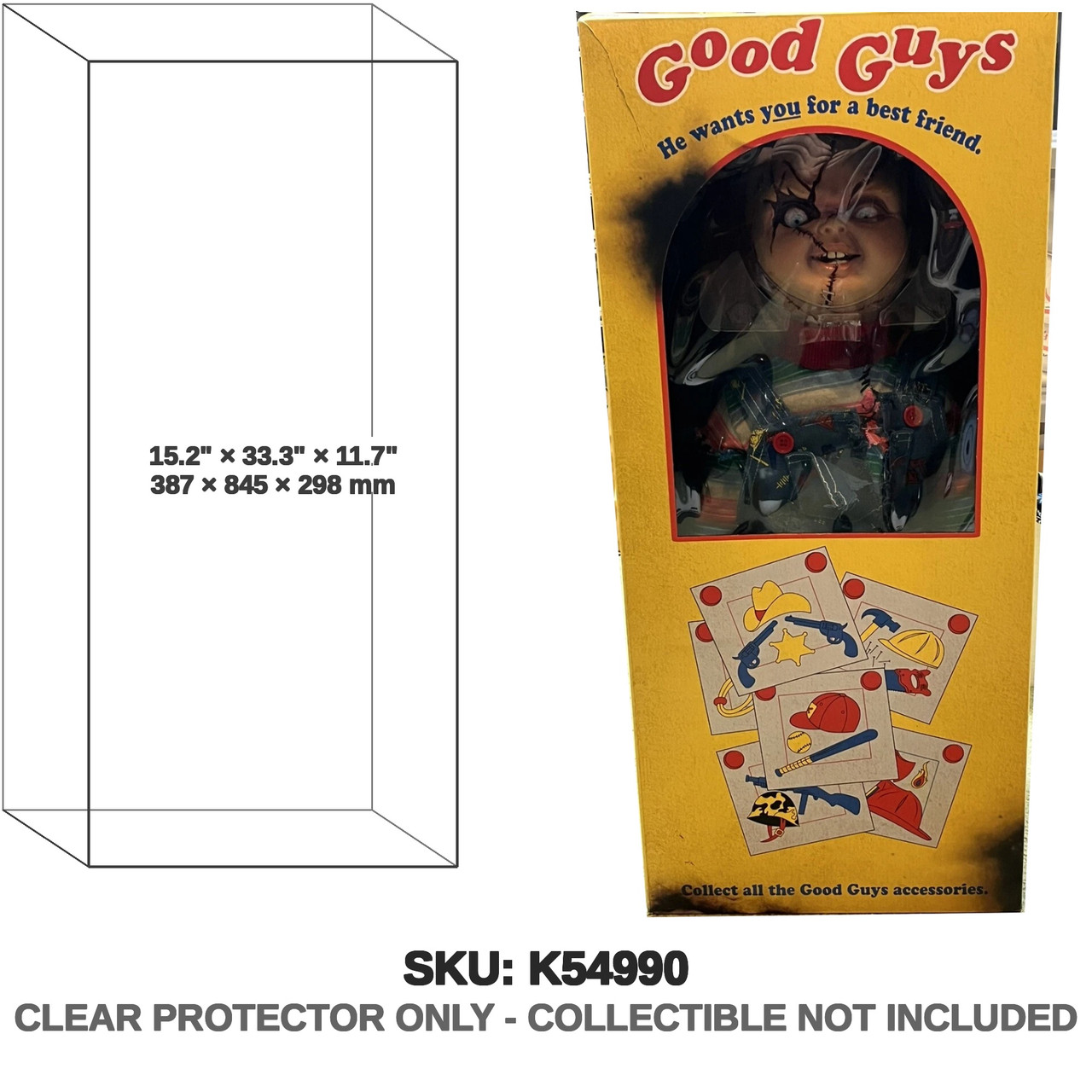 NECA Childs Play Life Size Chucky Doll Standard Edition