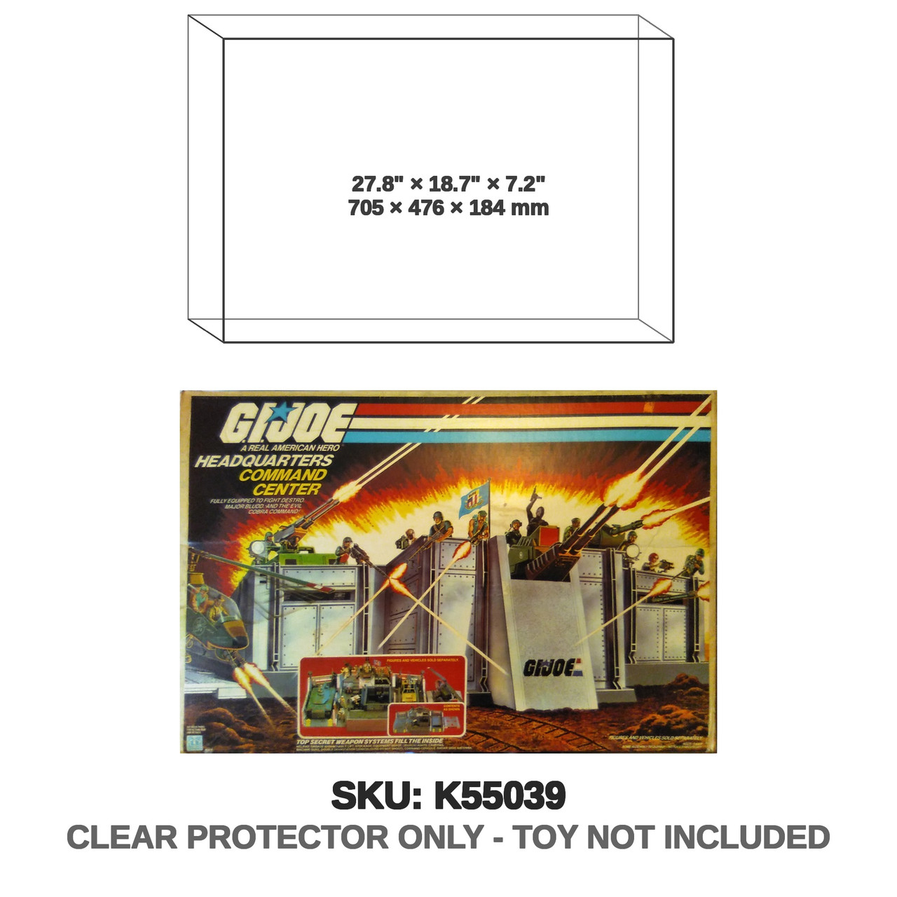 Headquarters Command Center G.I. Joe 1983 Playset