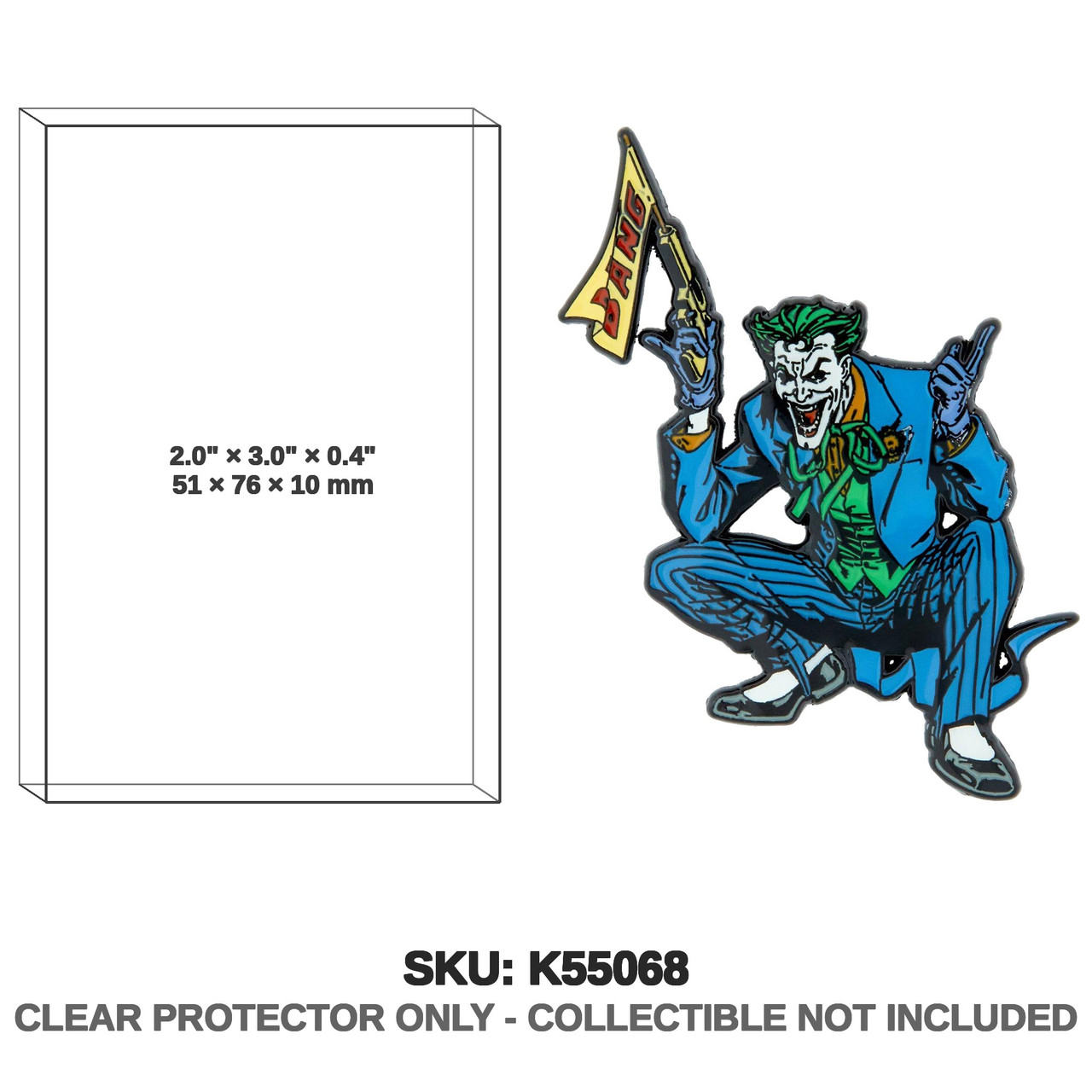 DC Comics Joker Lapel Pin