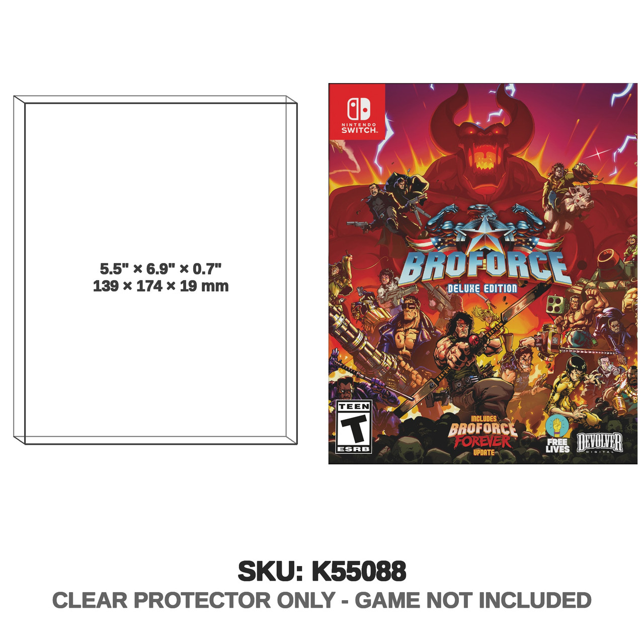 Broforce Deluxe Edition Switch