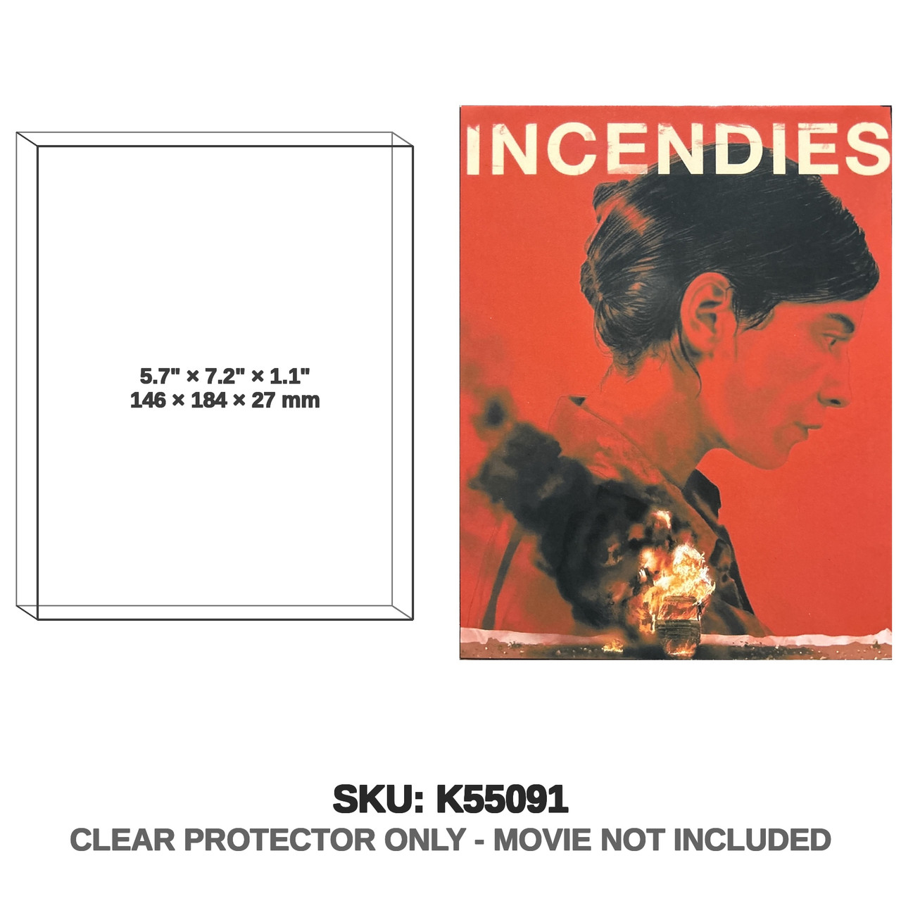 Incendies Custom Box DVD