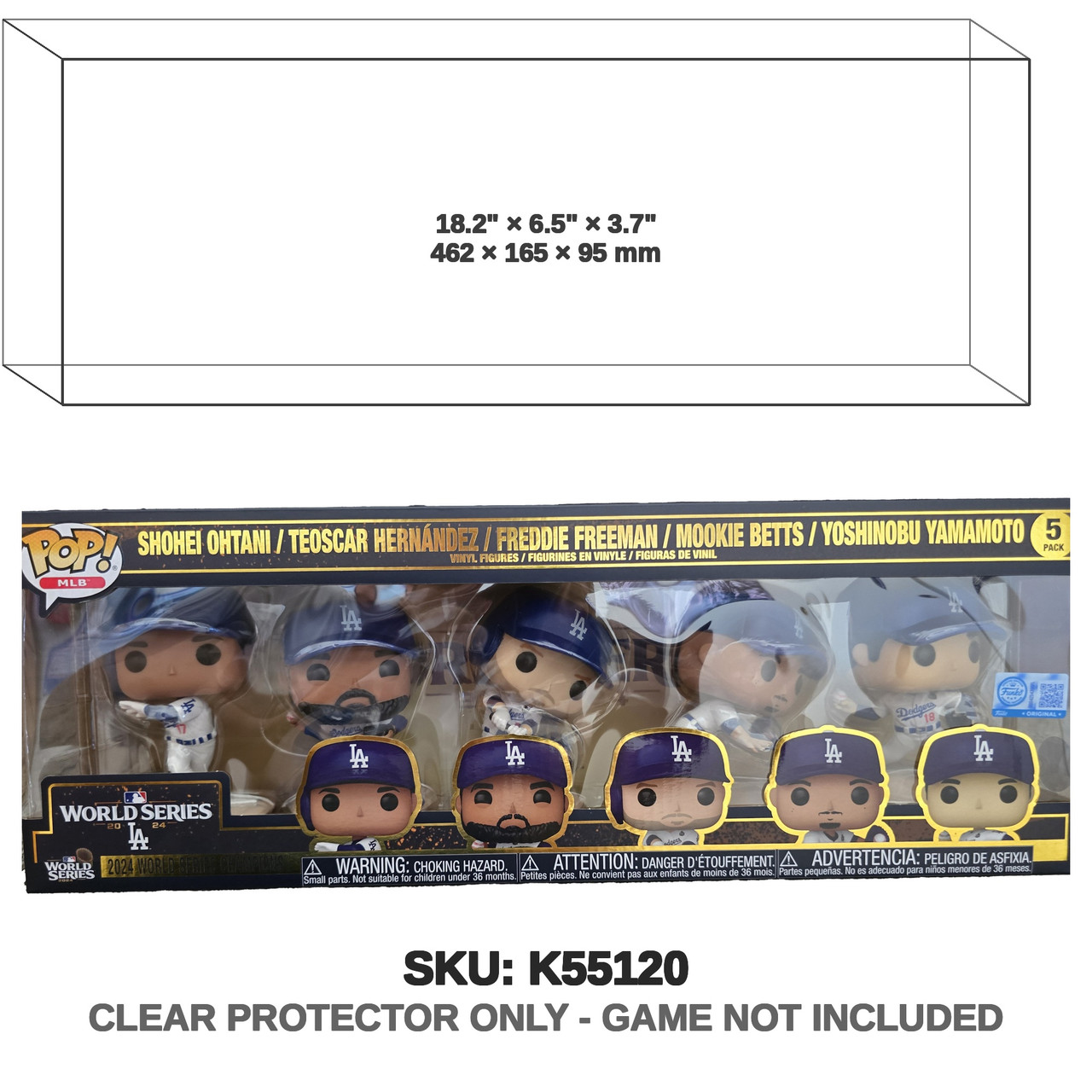 Funko MLB Dodgers World Series 5 Pack Board Game