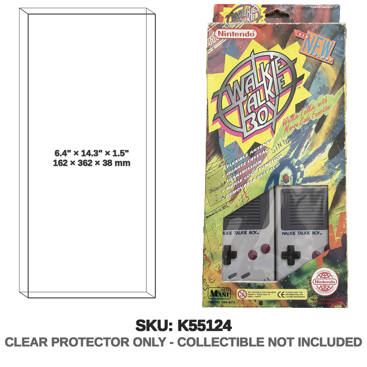 Tiger Electronics Super Mario Bros. Game Boy Walkie Talkie