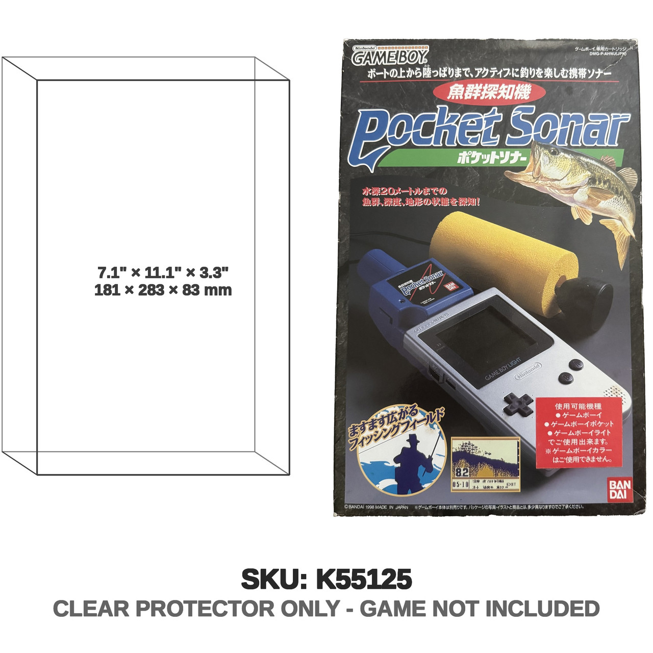 Bandai Game Boy Pocket Sonar