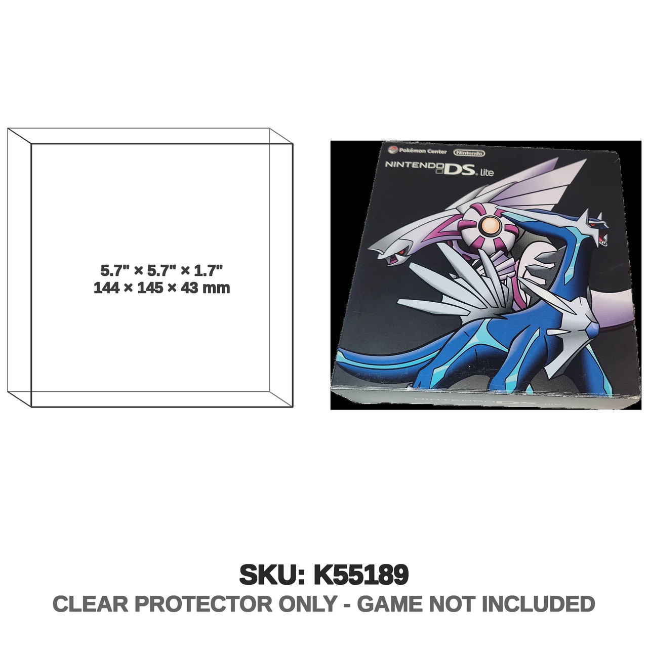 Pokemon Dialga and Palkia Nintendo DS Lite