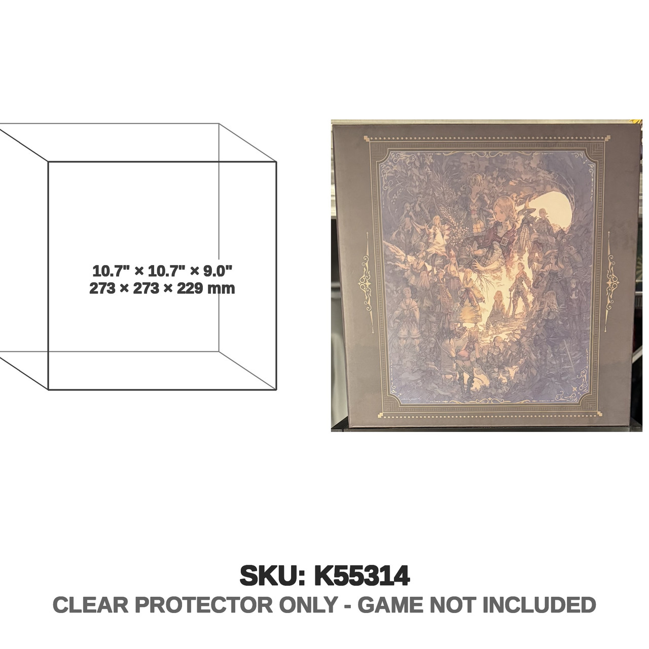 Final Fantasy Tactics The Ivalice Chronicles Collectors Box PS5 and Switch