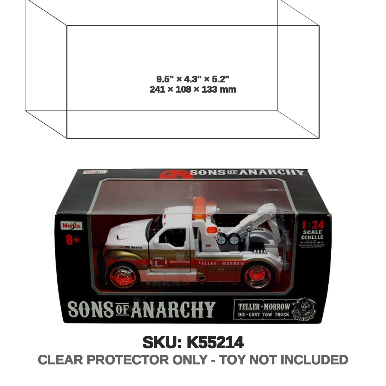 Maisto Sons of Anarchy Teller Morrow Tow Truck