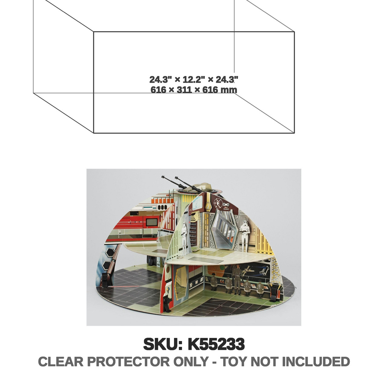 Palitoy Death Star UK Star Wars Playset