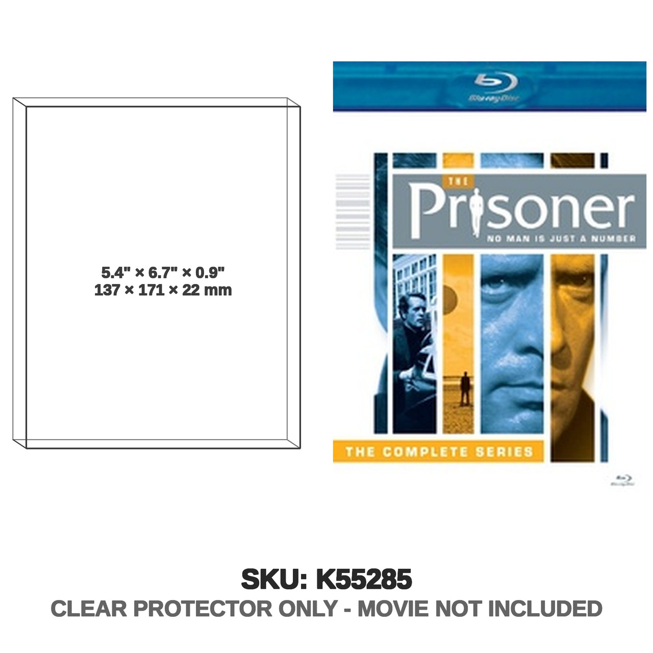 Arrow Video The Prisoner Complete Series Blu-ray