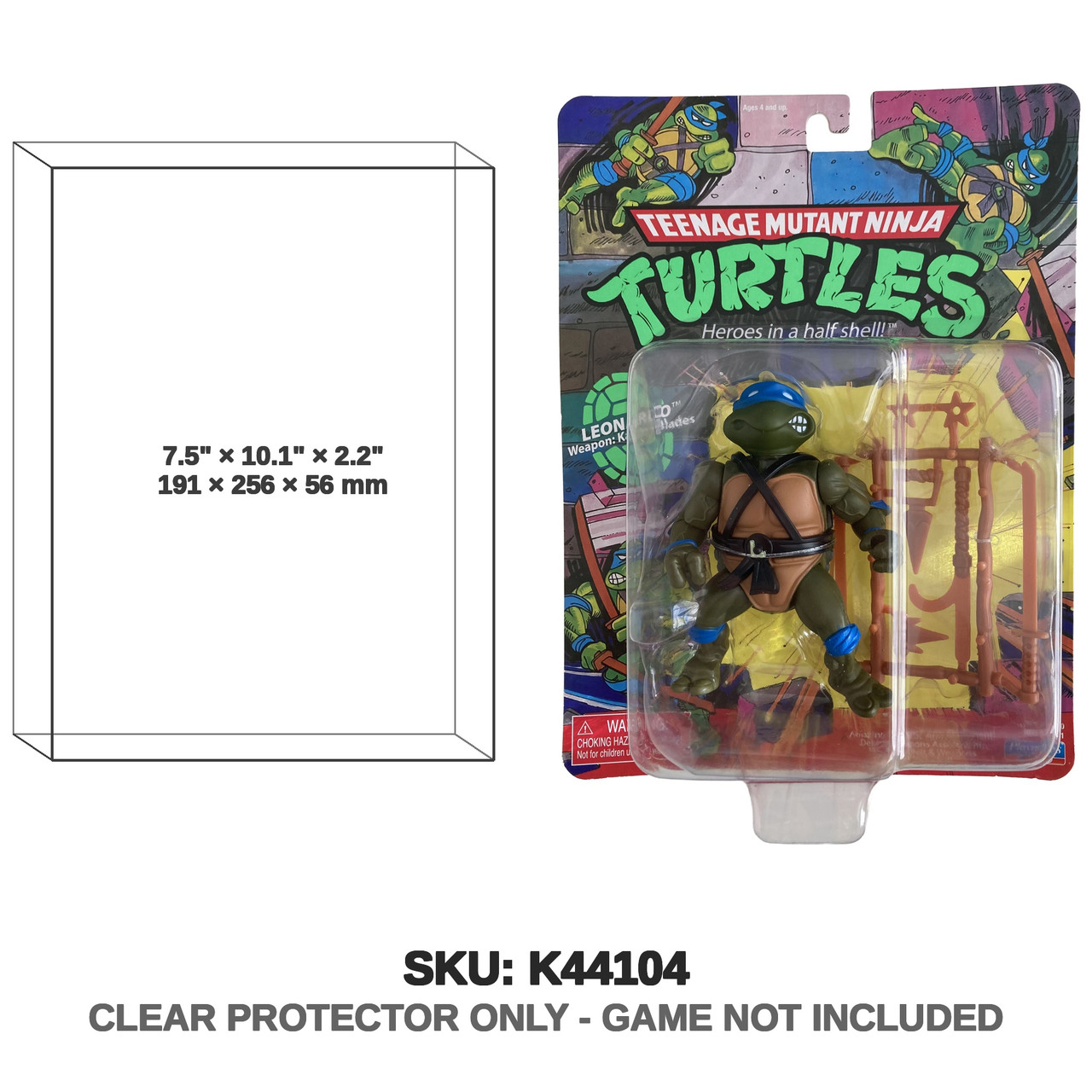 Leonardo TMNT Classic Carded Figure