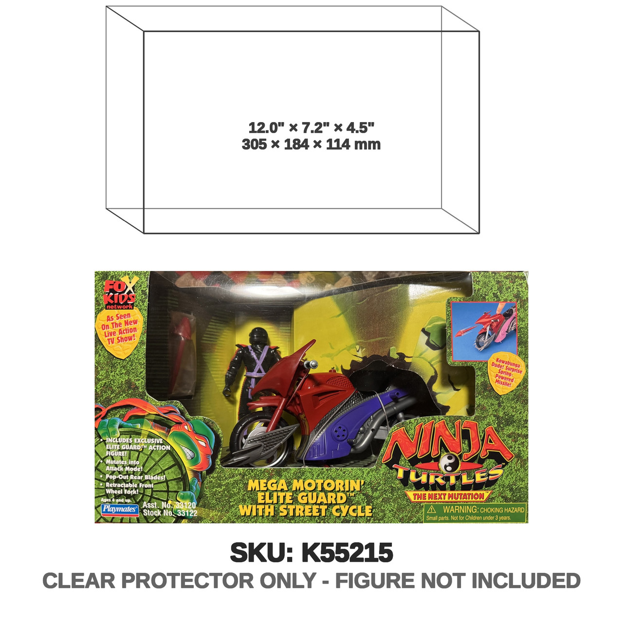 Ninja Turtles Mega Motorin Elite Guard