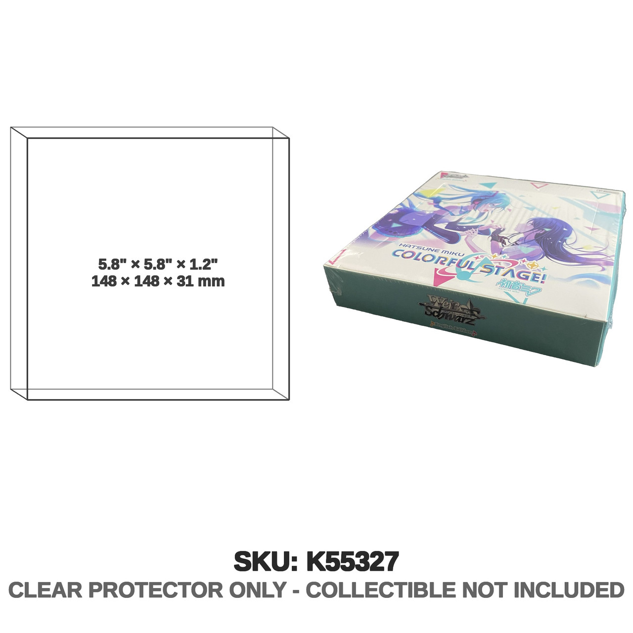 Bushiroad Hatsune Miku Colorful Stage Weiss Schwarz English Edition