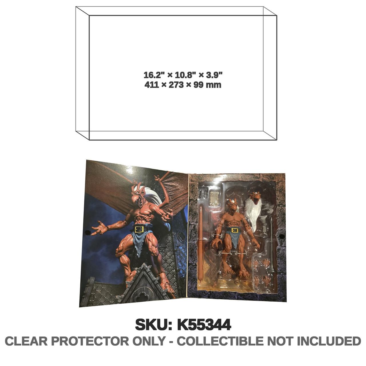 NECA Gargoyles Brooklyn Figure Opened Display