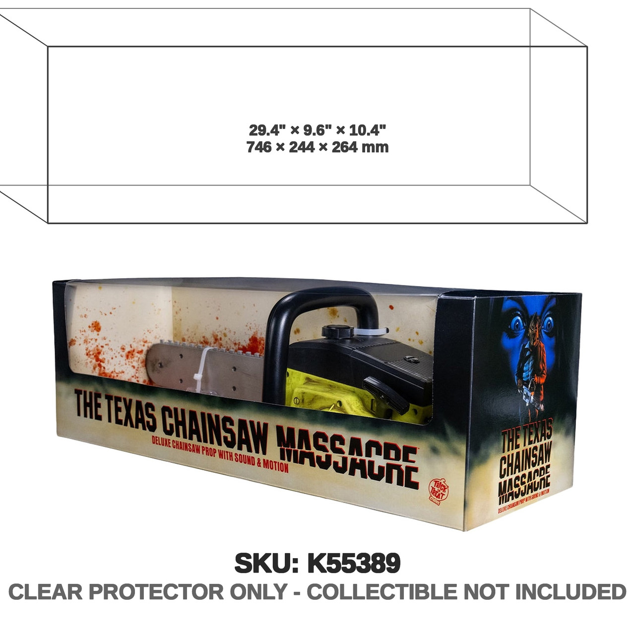 The Texas Chainsaw Massacre 1974 Chainsaw Prop with Sound