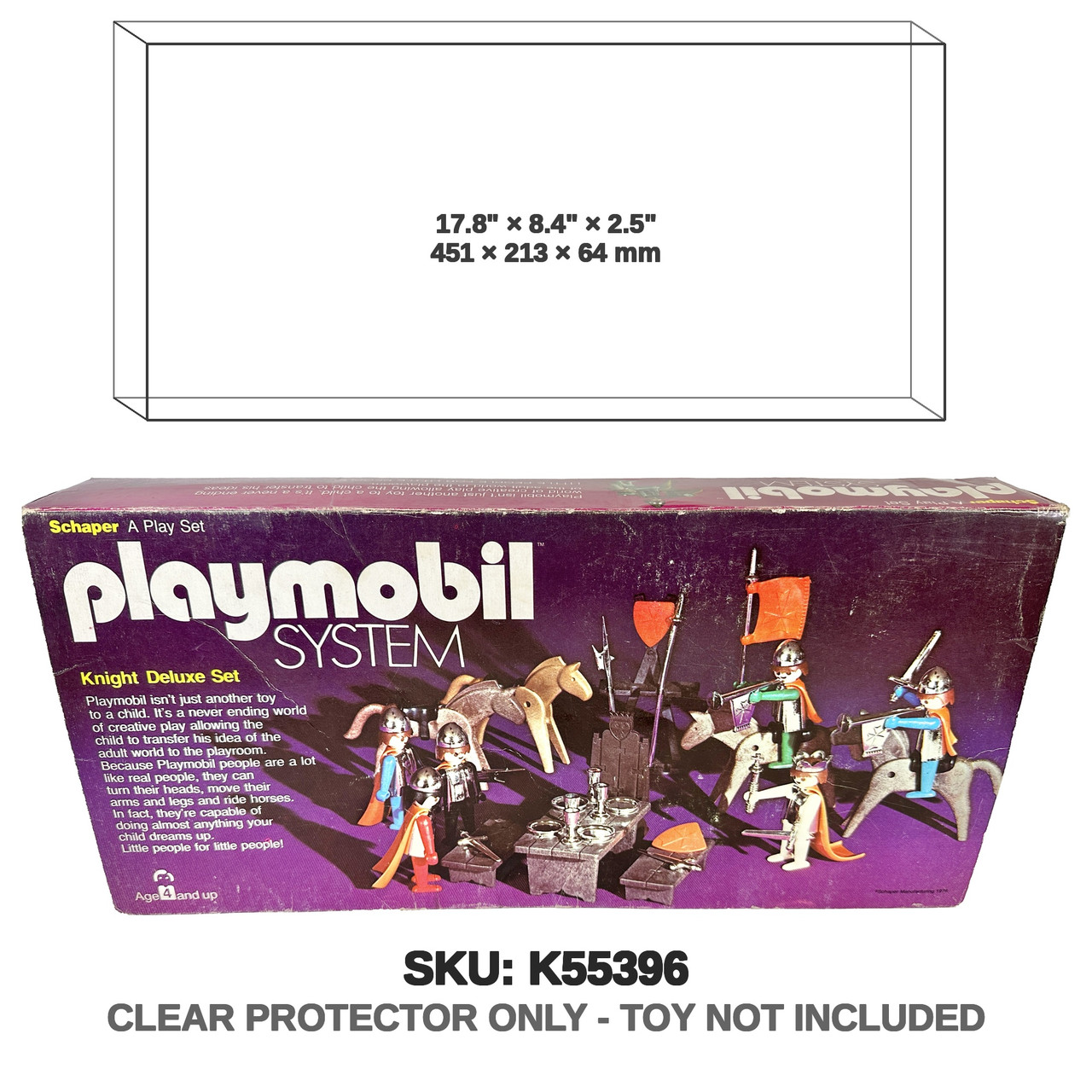 Schaper Playmobil Knight Deluxe Set 035 1976