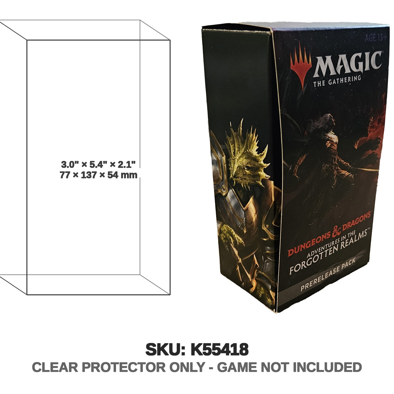 Wizards of the Coast Magic The Gathering Dungeons Dragons Adventures in The Forgotten Realms Prerelease Pack