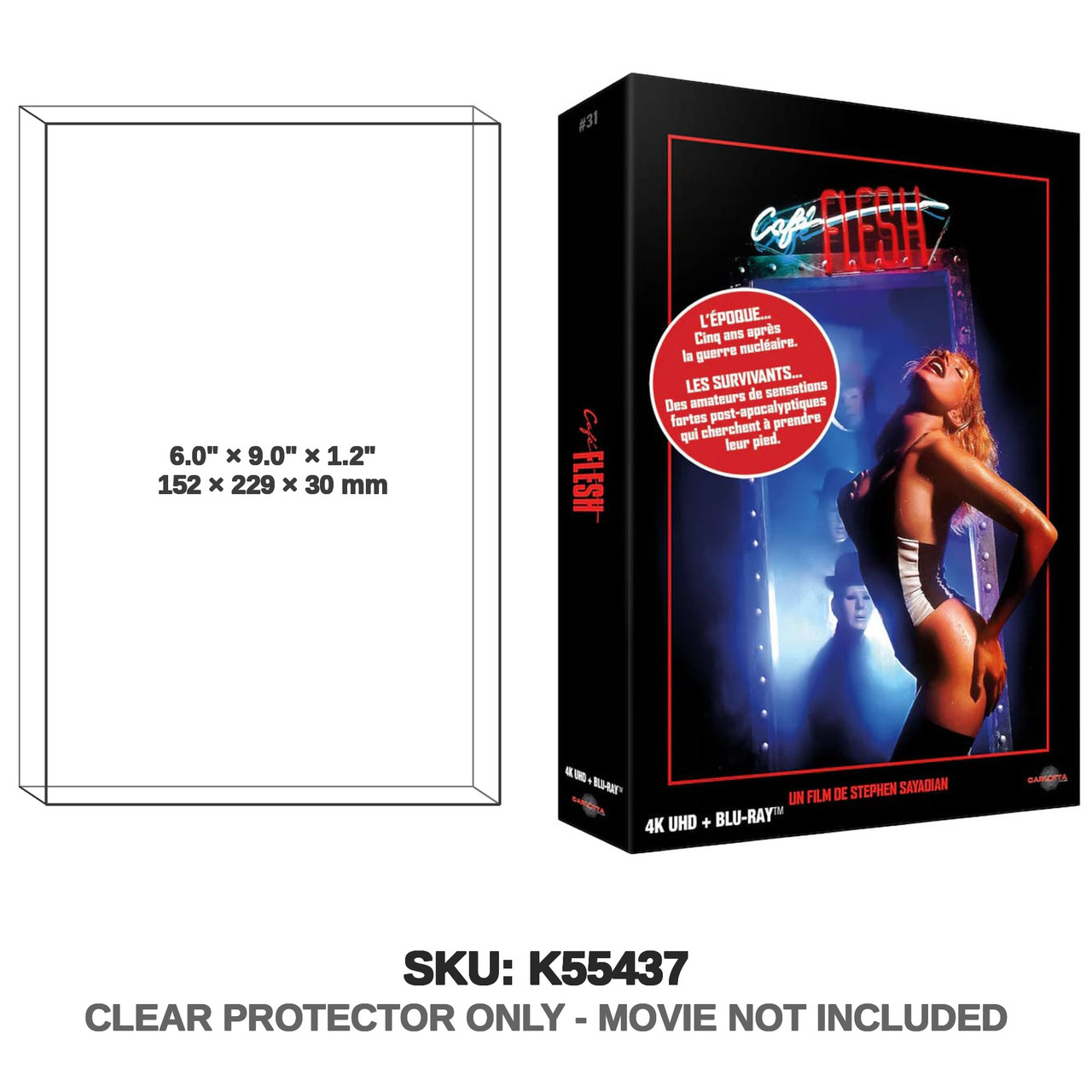 Cafe Flesh 4k Prestige Digipack France Release