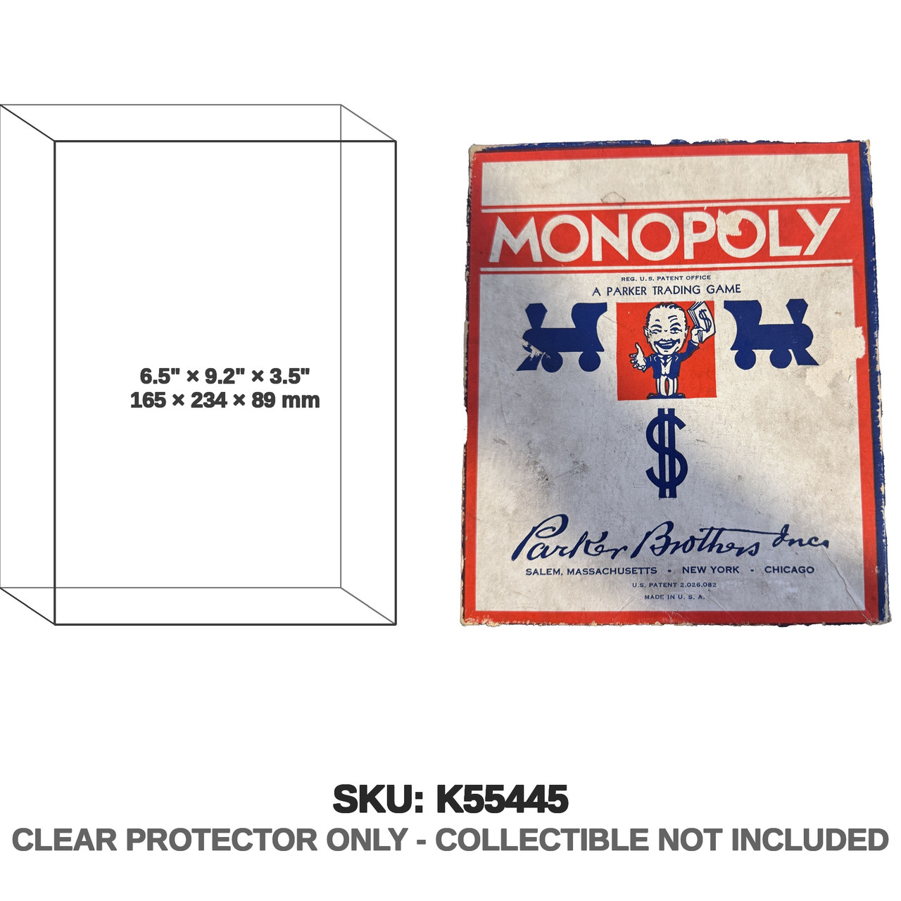 Parker Brothers Monopoly 1936 Original Box