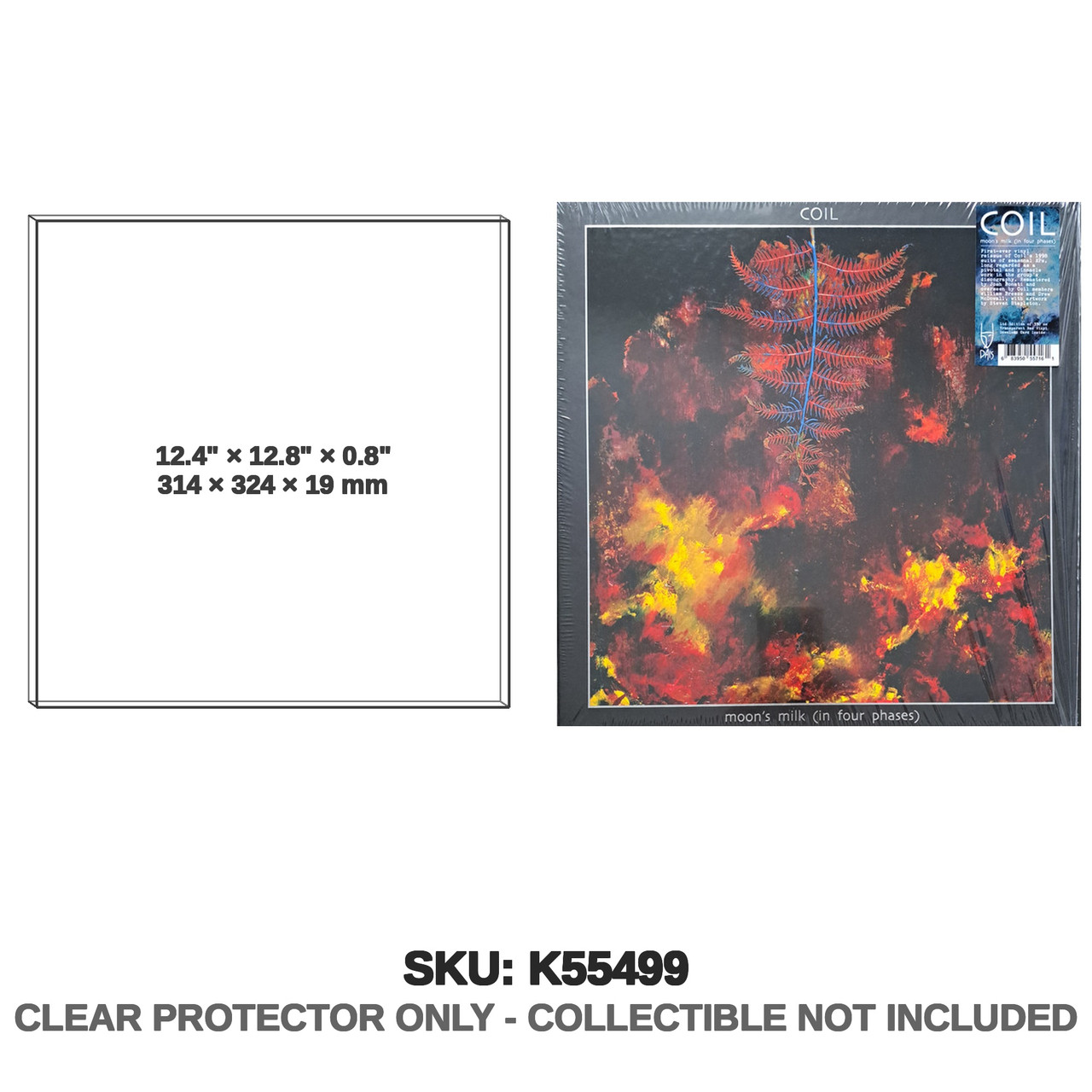 Coil Moon s Milk Vinyl Box