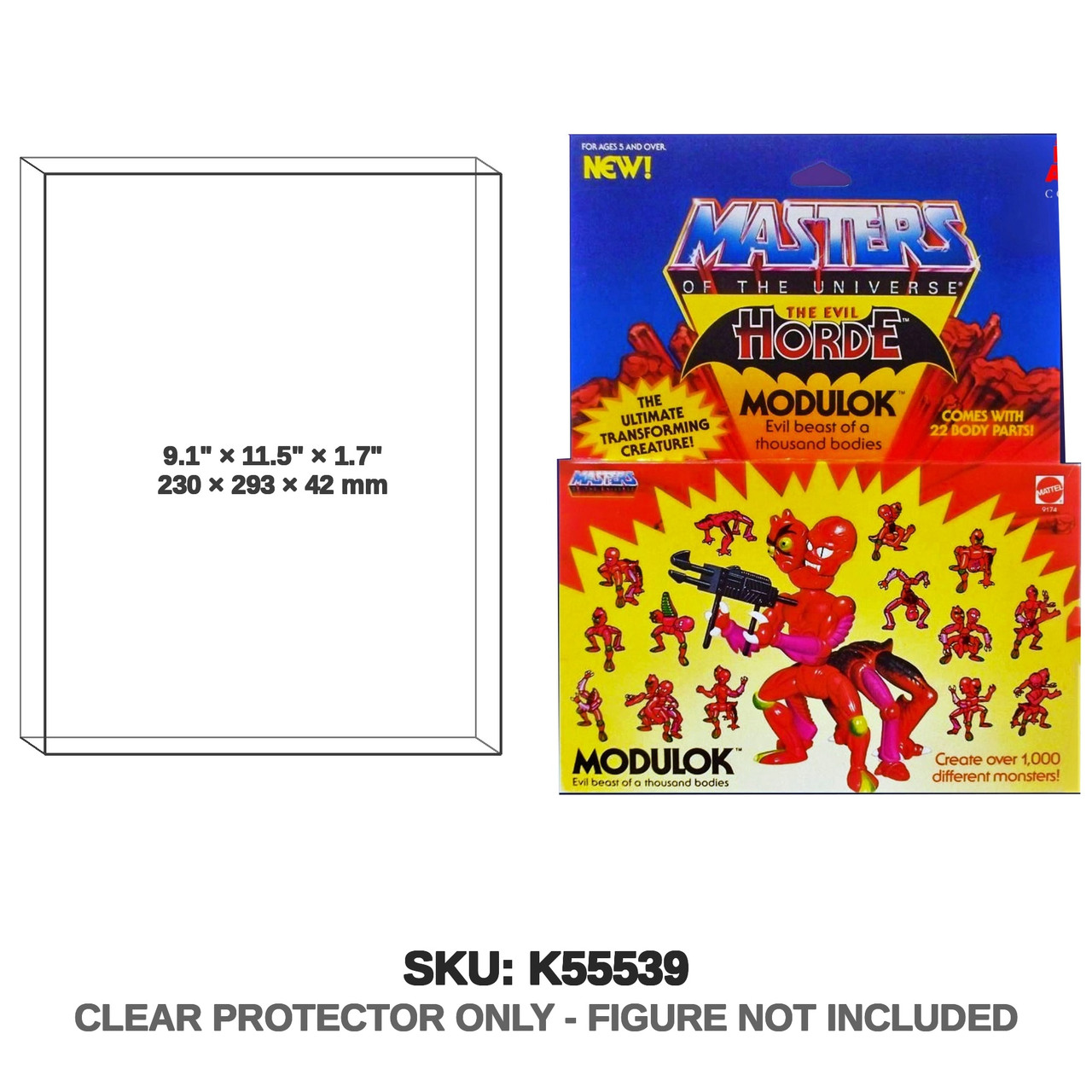 Masters of the Universe Modulok and Multi Bot Case