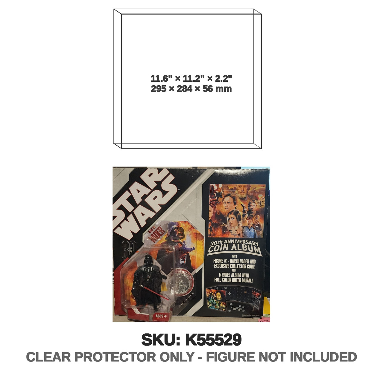 Star Wars 30th Anniversary Darth Vader with Coin Album