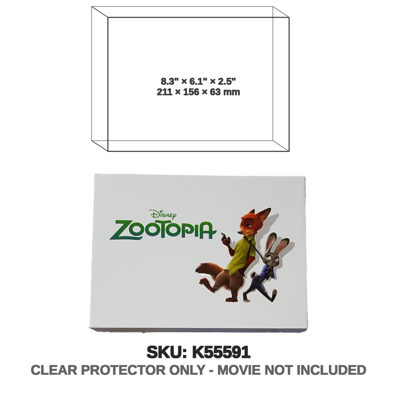Blufans Zootopia Blu-ray BE 35 One Click Box Limited Edition