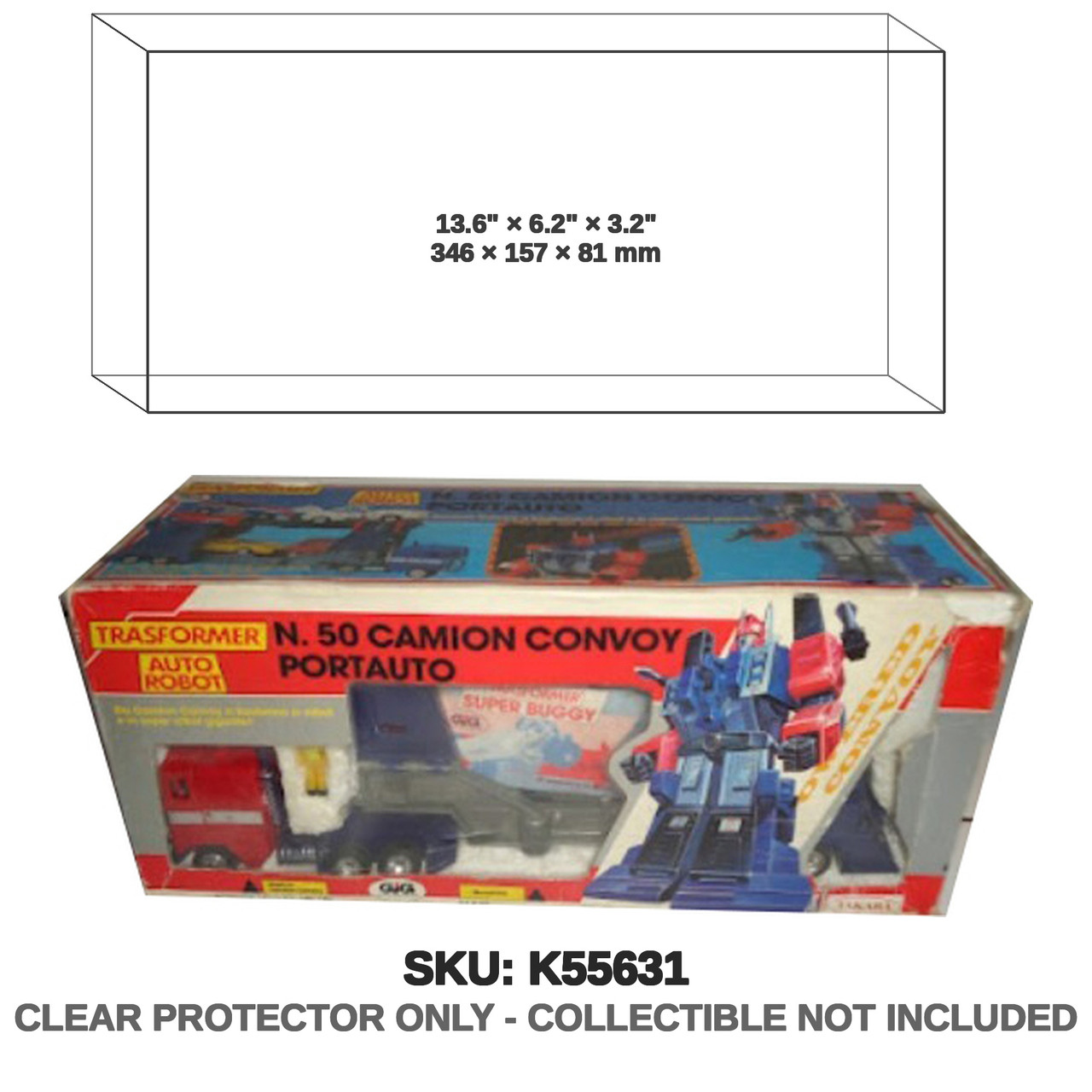 GiG Diaclone Convoy Red and Blue Cab Version