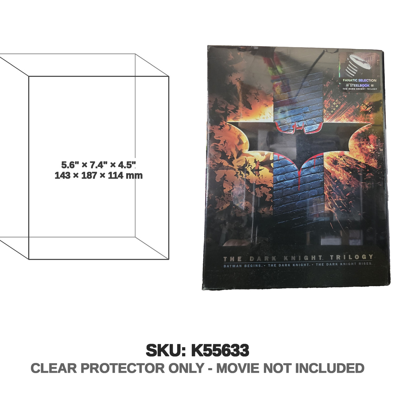 Dark Knight Trilogy Steelbook