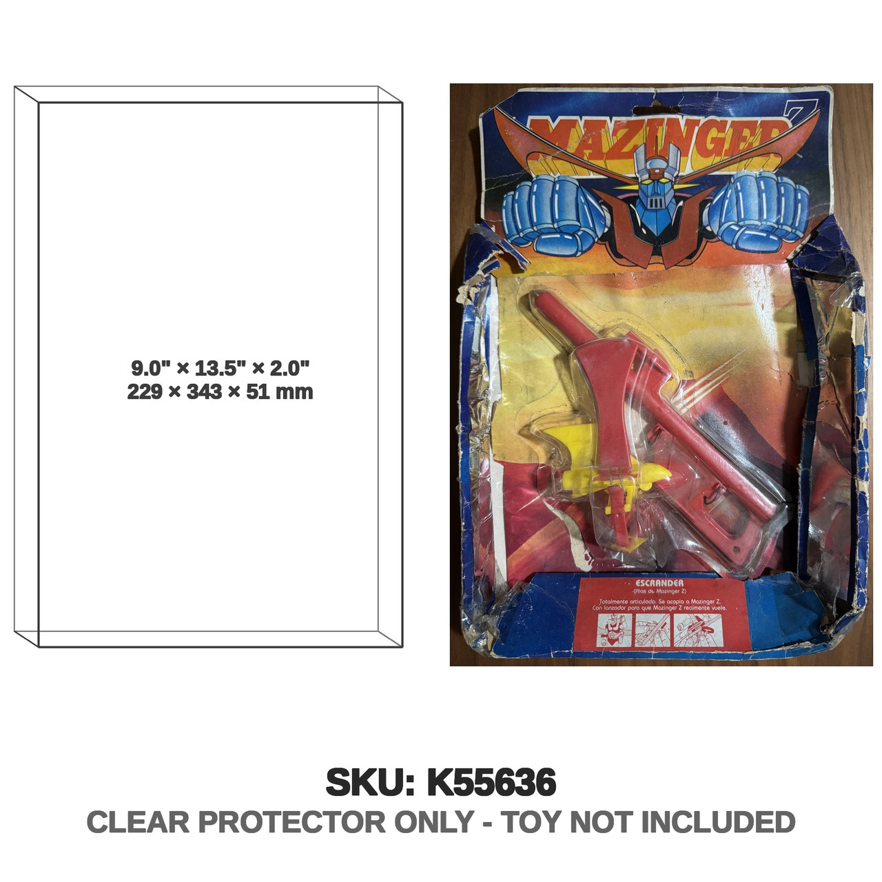 Mazinger Z Escrander Figure