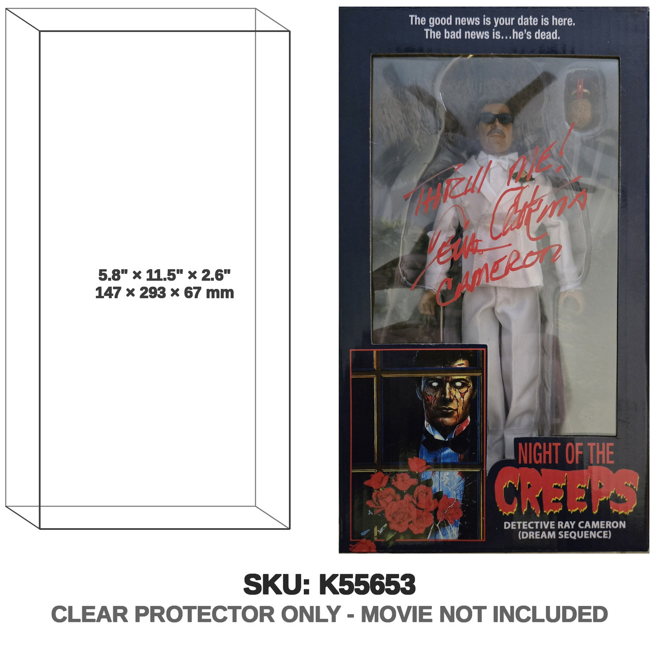 NECA Night of the Creeps Det Ray Cameron 2