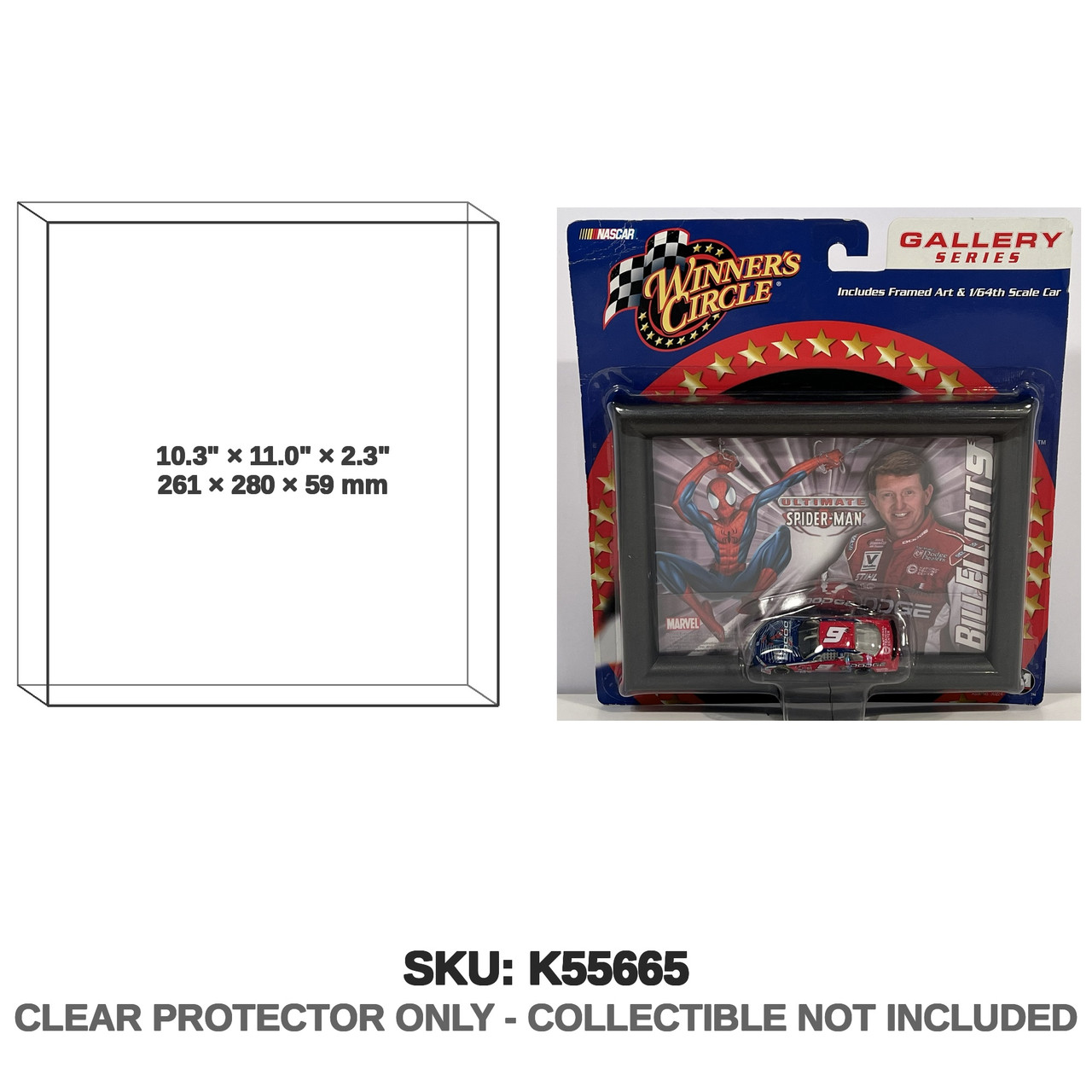 Ultimate Spider-man Bill Elliott 1 64th Scale Car