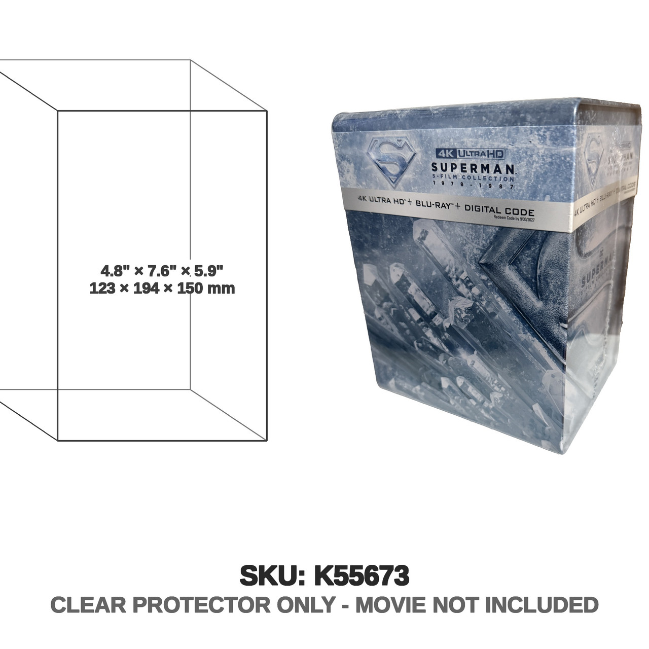 Superman 4K Steelbook 5-Film Collection 2025 Amazon Reissue