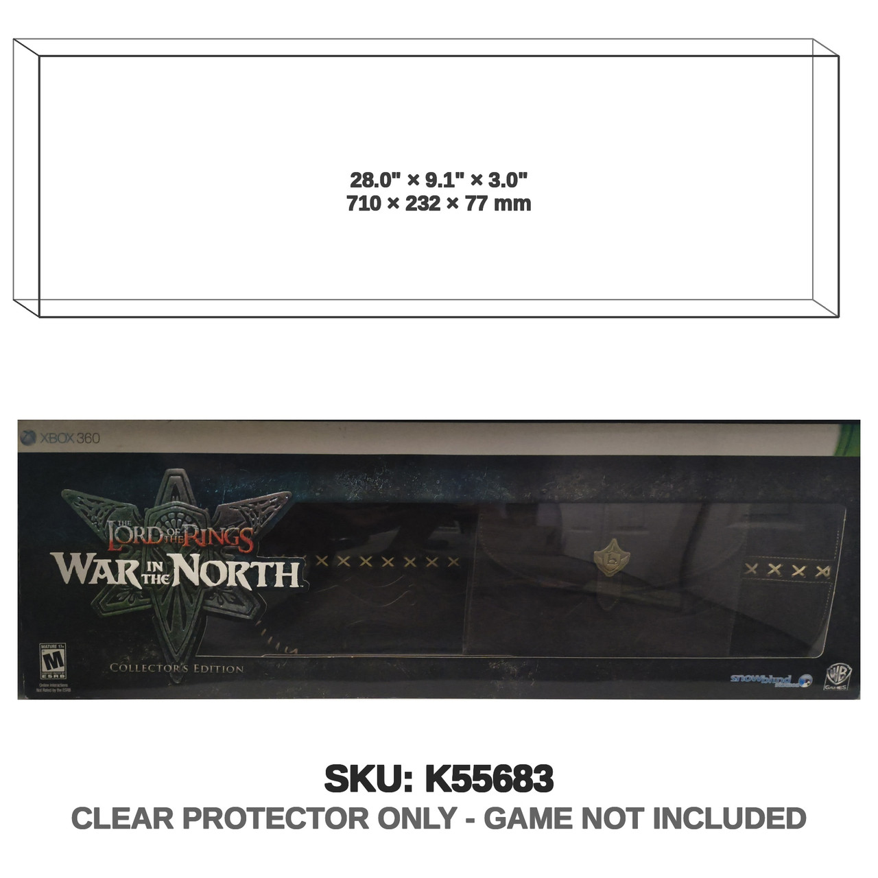 Microsoft The Lord of the Rings War in the North Xbox 360 Collectors Edition