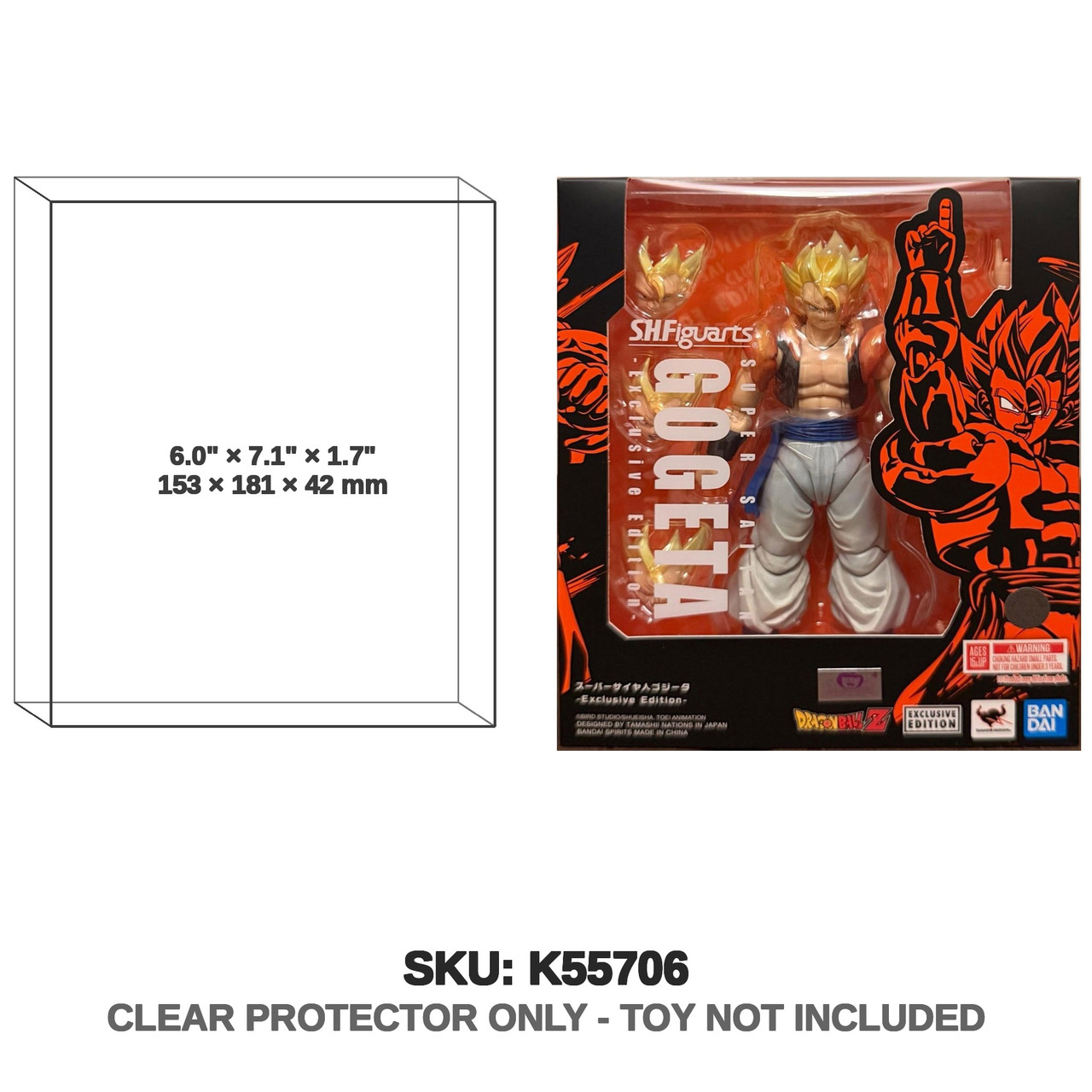 Gogeta Dragon Ball S.H.Figuarts Figure