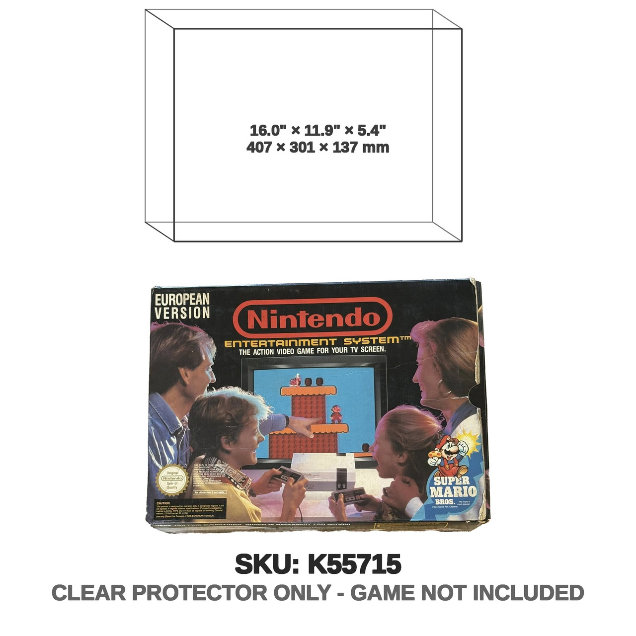 Nintendo Entertainment System NES Console European Version Nintendo Entertainment System NES Console European Version