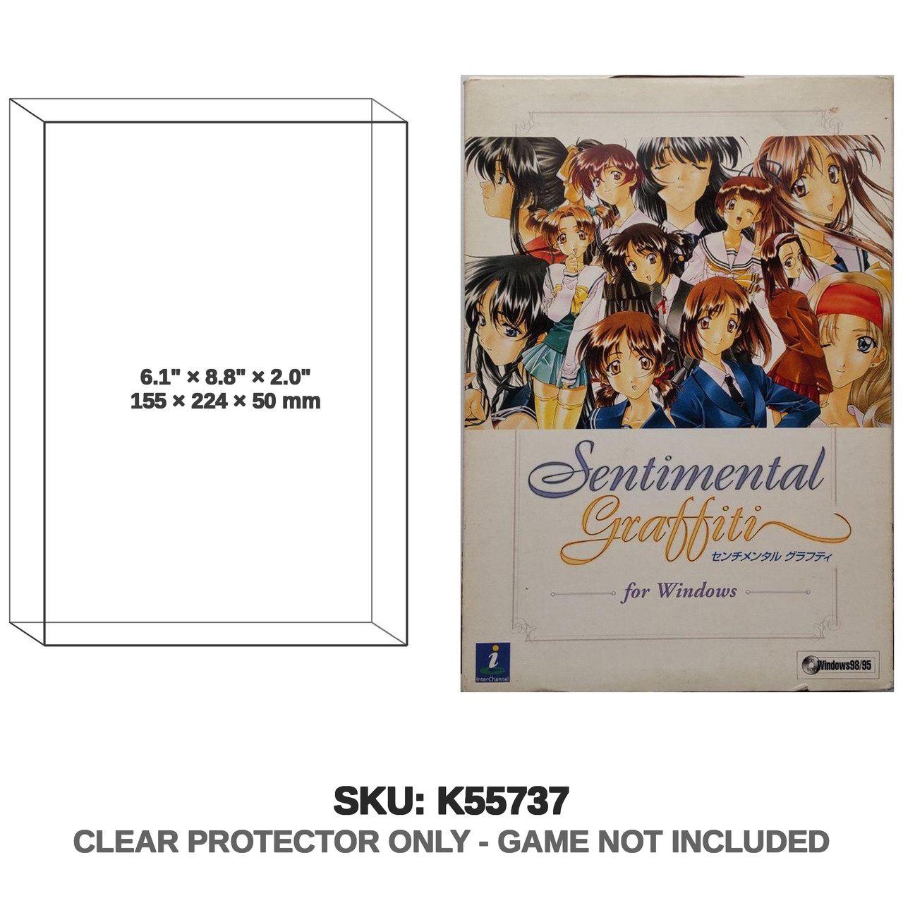 Working Designs Sentimental Graffiti PC Game Package