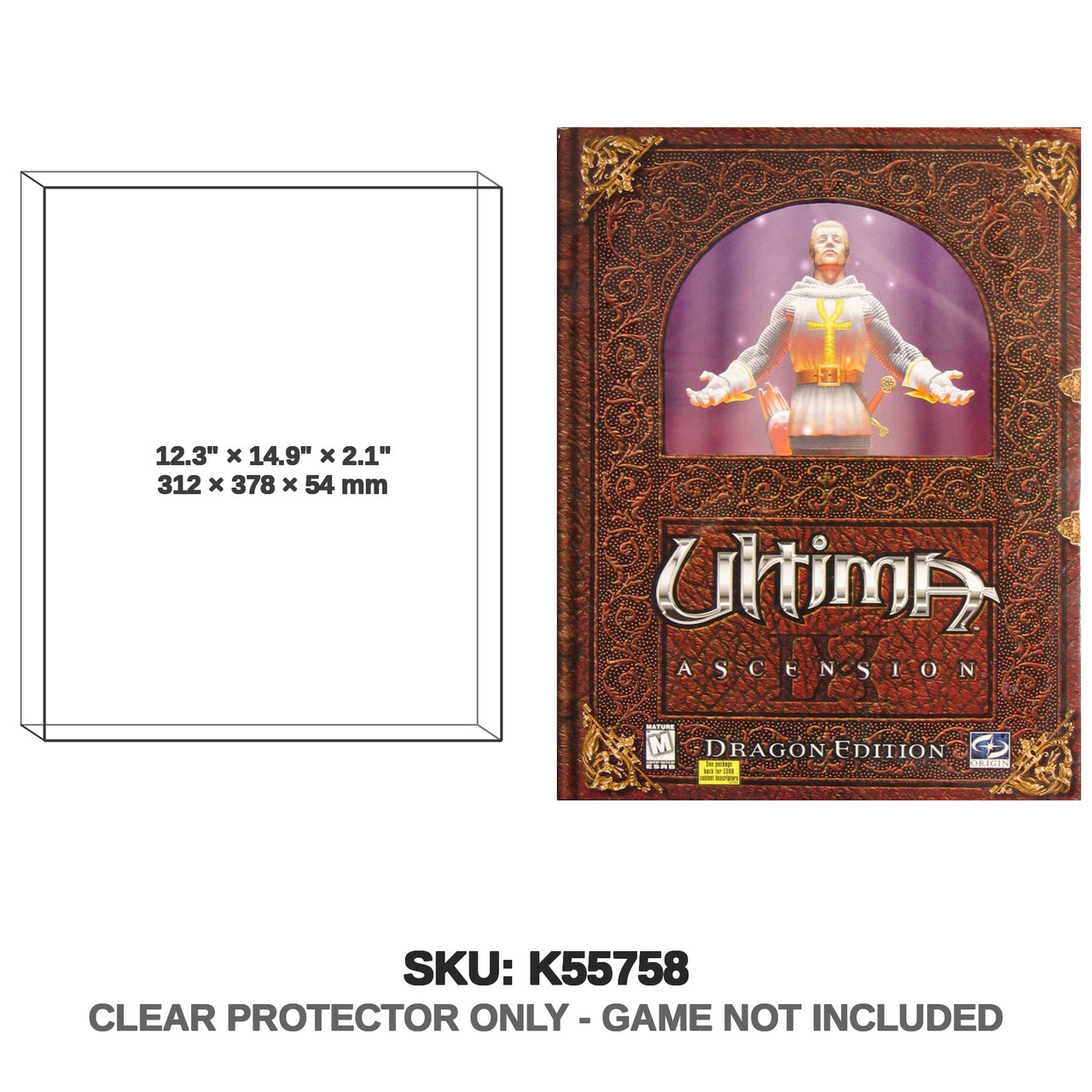Origin Systems Ultima Ascension Dragon Edition PC