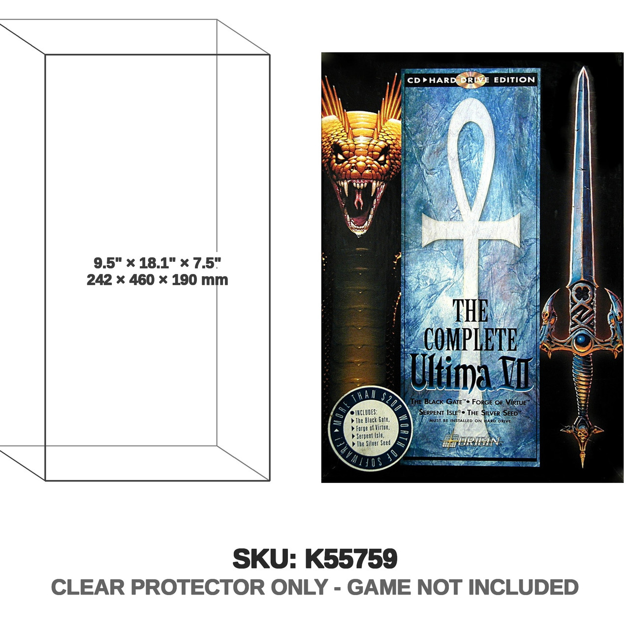 Origin Systems Ultima Complete Ultima VII PC