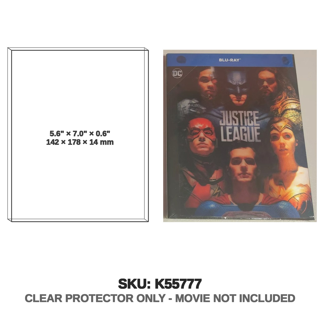 Justice League Blu-ray Digibook Lenticular